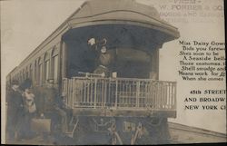 Miss Daisy Gown Bids You Farewell, She's Soon to be a Seaside Belle, 45th Street and Broadway Original Photograph