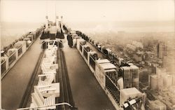 RCA Building Roof Terrace Postcard