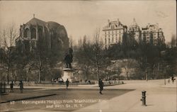 Morningside Heights from Manhattan Avenue and 114th Street Postcard