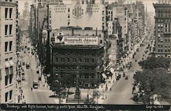 Broadway and Fifth Avenue, looking north from 23rd Street Postcard