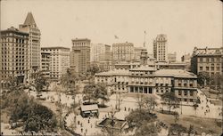 City Hall Park Postcard