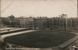 South Field, Columbia University Postcard