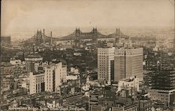 Queensboro Bridge from Times Tower Postcard