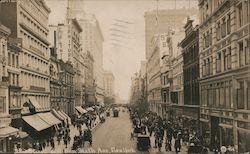 23rd Street East From Sixth Ave Postcard