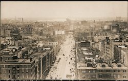 Panorama of City Postcard