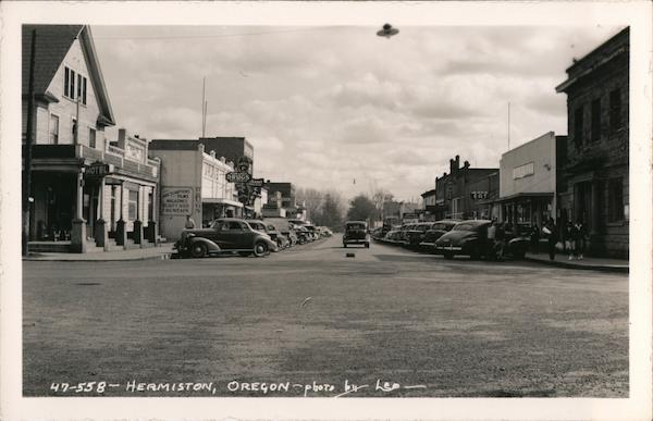 Street Scene Hermiston Oregon Leo