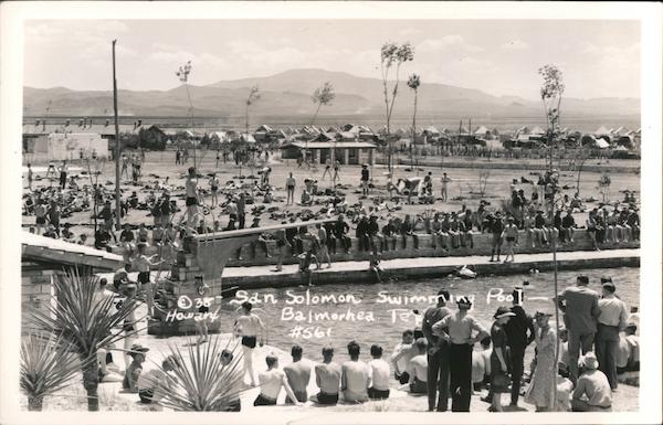 San Solomon Swimming Pool Balmorhea Texas Howard