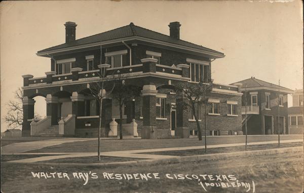 Walter Ray's Residence Cisco Texas Doubleday