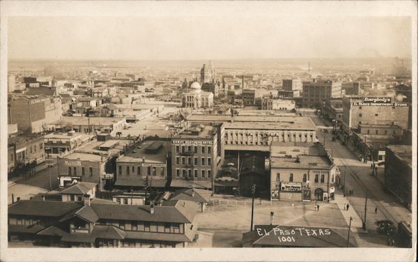 Birds Eye View El Paso Texas