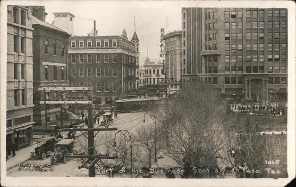 Part of the Business Section El Paso Texas