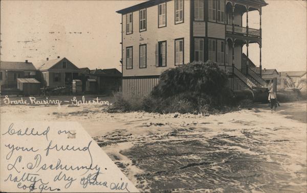 Grade Raising Galveston Texas