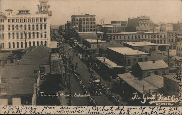 Tremont Street Galveston Texas