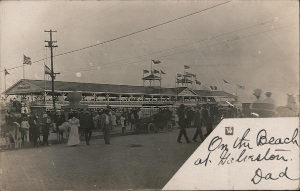 On the Beach Galveston Texas