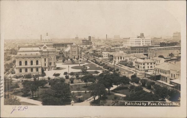 View of City Galveston Texas