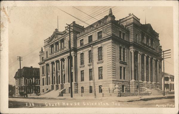 Courthouse Galveston Texas Maurer Photo