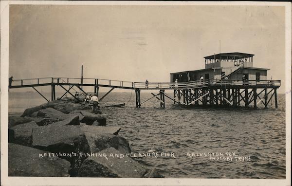 Bettison's Fishing and Pleasure Pier Galveston Texas
