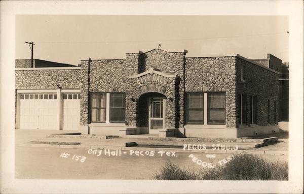 City Hall Pecos Texas