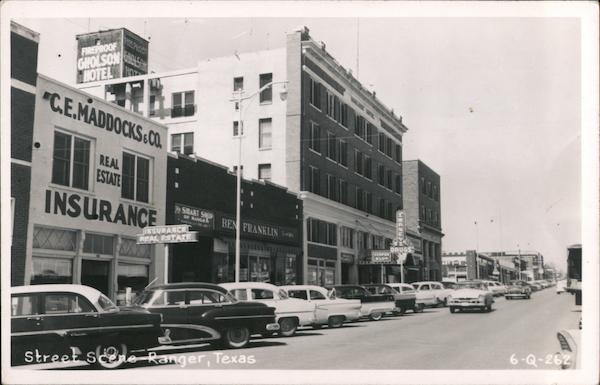 Street Scene Ranger Texas