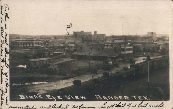 Bird's Eye View Ranger Texas