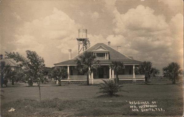 Residence fo Mr. Haywood San Benito Texas
