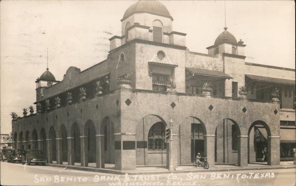 San Benito Bank & Trust Company Texas Wright Photo Service