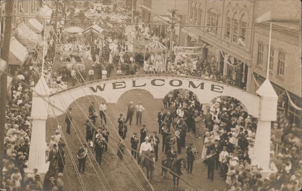 Parade Scene Milwaukee Wisconsin