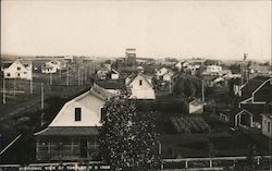 Sectional View of Edgeley N D 1908 Postcard