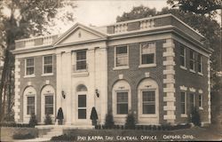 Phi Karaa Tau Central Office Postcard