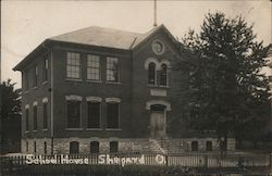 School House Shepard, OH Postcard Postcard Postcard