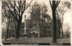 Trumbull County Court House Postcard