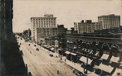 Grand Ave. West (Now Sheridan Avenue) Postcard