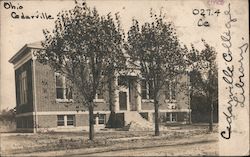 Cedarville College Library Postcard