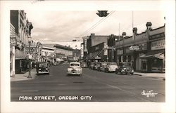 Main Street Oregon City, OR Christian Postcard Postcard Postcard