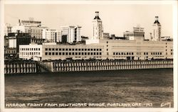 Harbor Front from Hawthorne Bridge Postcard