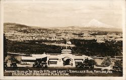 Simmons' HIllvilla - "The View of a Million Lights" Postcard