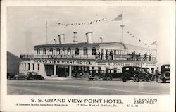 S. S. Grand View Point Hotel Postcard