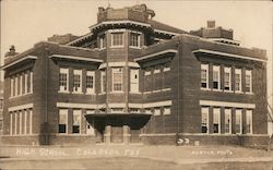 High School Colorado City, TX Newsom Photo Postcard Postcard Postcard