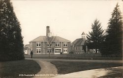 Electric Engineering Hall, University of Oregon Postcard