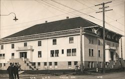 Gym, University of Oregon Postcard