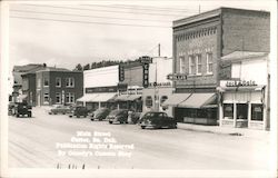 Main Street Custer, SD Postcard Postcard Postcard