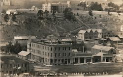 Birds Eye View Hot Springs, SD Postcard Postcard Postcard