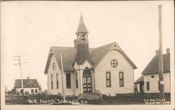 M E Church Postcard