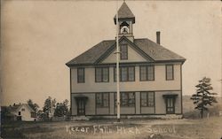 Kezar Falls High School Postcard