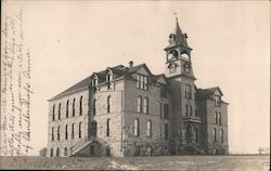 View fo Church Mitchell, SD Postcard Postcard Postcard