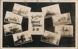 Greetings from Valley Springs South Dakota Postcard Postcard Postcard