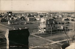 View From the School House Williston, ND Postcard Postcard Postcard