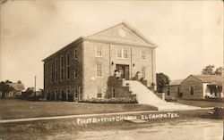First Baptist Church Postcard