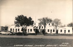 Grande Lodge Courts Postcard