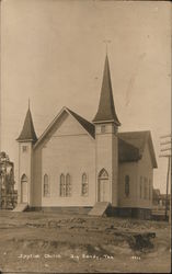 Baptist Church Postcard