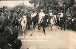 Charro Days Brownsville, TX Wright Photo Postcard Postcard Postcard